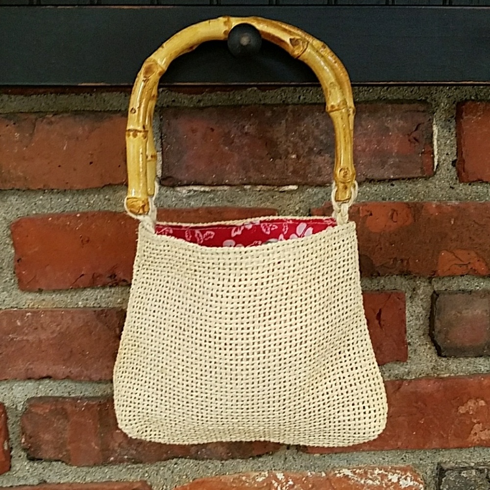 Bamboo Handle Bag
